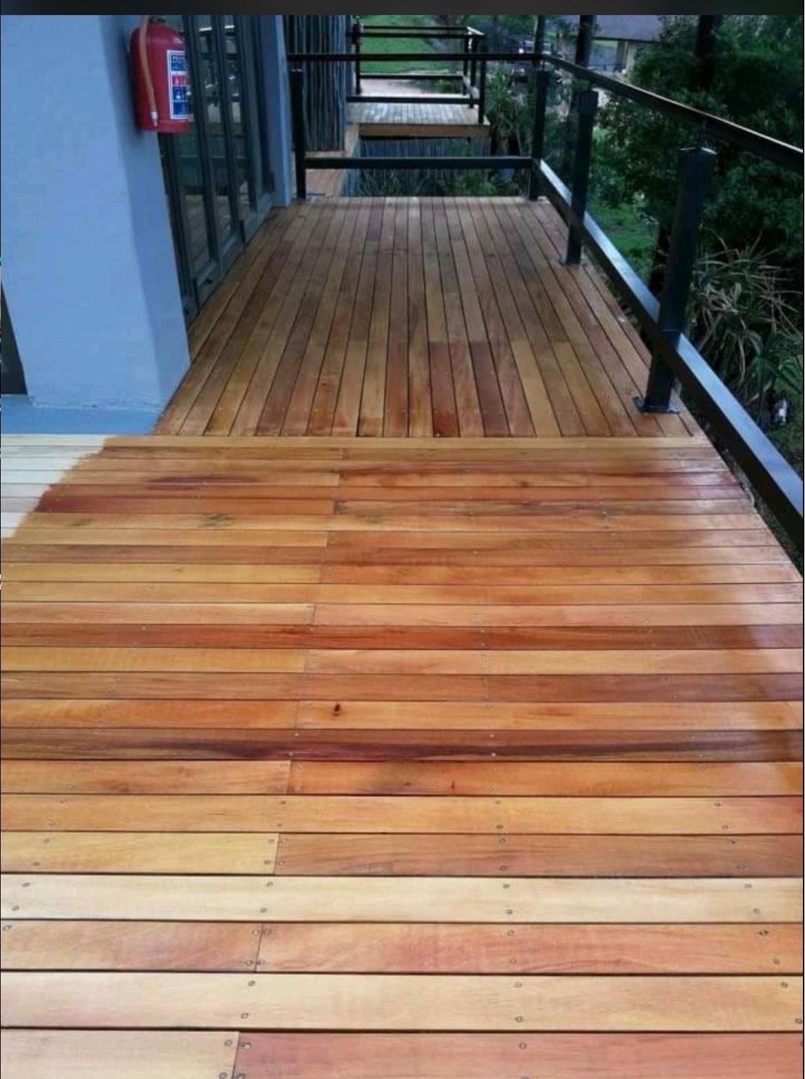 Outdoor Timber Decking Installation
