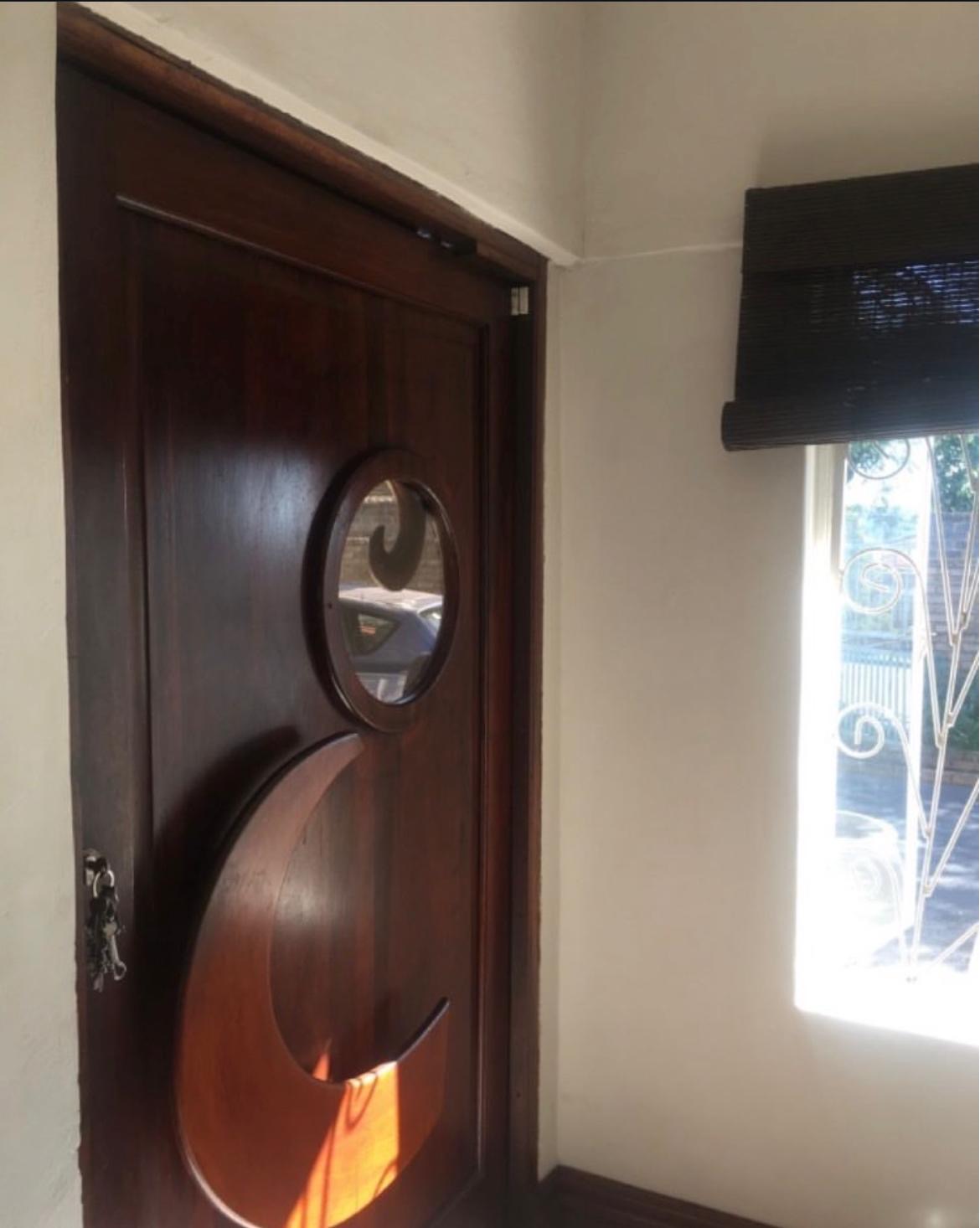 Custom Carved Timber Front Door