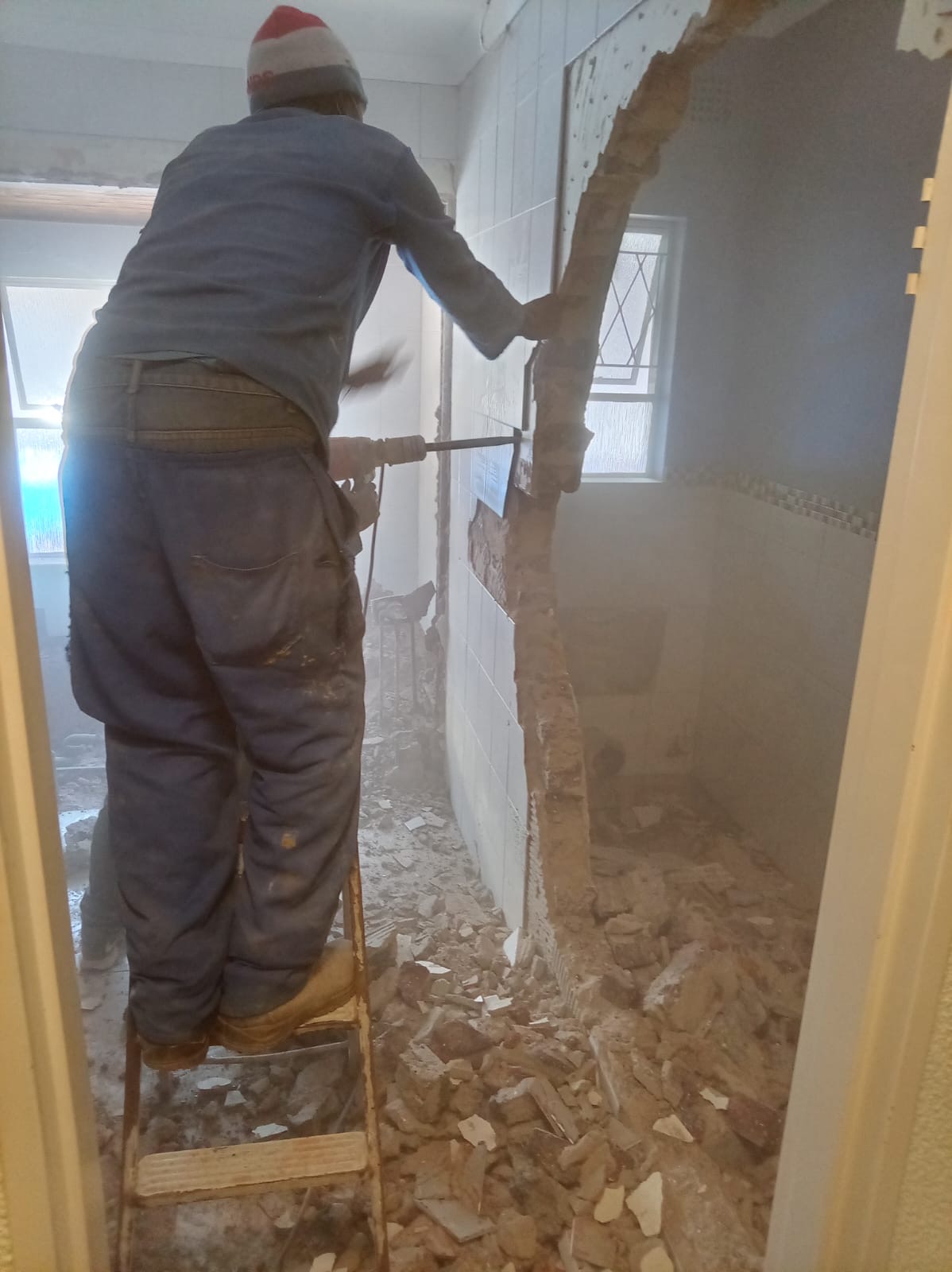 Wall Demolition for Renovation